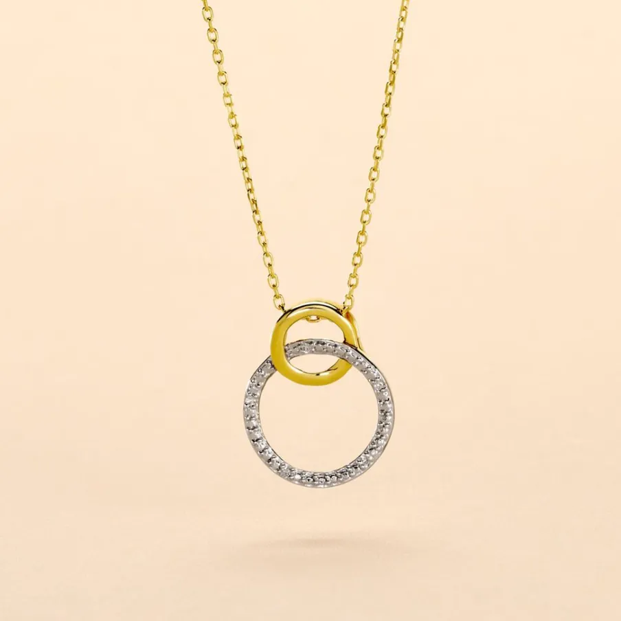 Histoire d'Or Collier Or Bicolore Achan Diamants