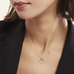 Histoire d'Or Collier Or Bicolore Achan Diamants