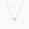 Histoire d'Or Collier Or Blanc Cadence Diamants