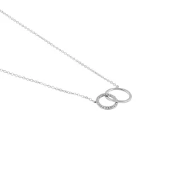 Collier Or Blanc Nesrine Oxydes-Histoire d'Or New