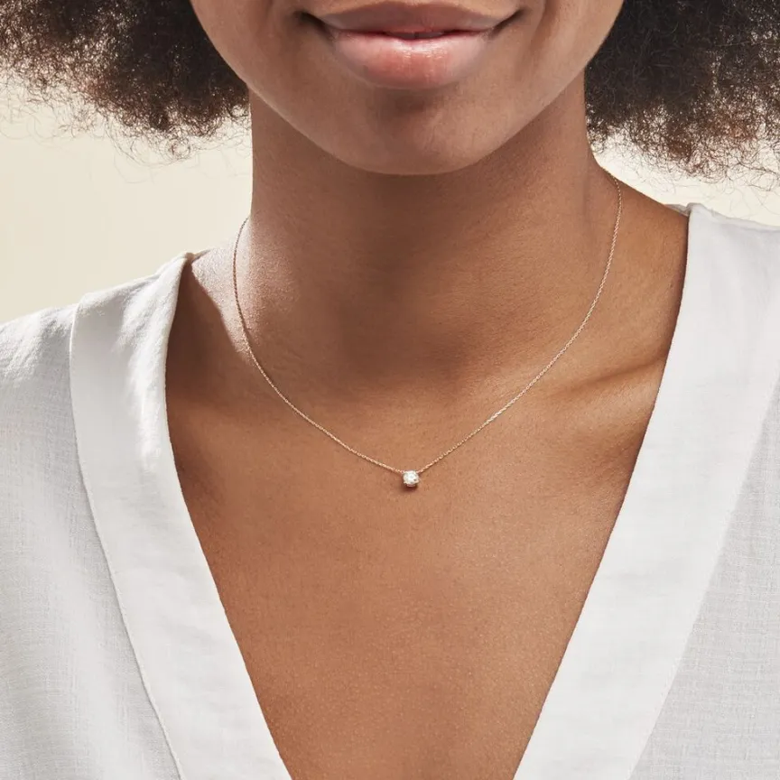 Collier Or Jaune Aphrodite Diamant-Histoire d'Or Clearance