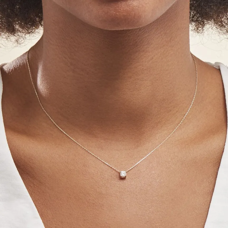 Collier Or Jaune Aphrodite Diamant-Histoire d'Or Clearance