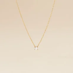 Collier Or Jaune Aphrodite Et Diamant-Histoire d'Or Sale