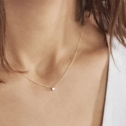 Collier Or Jaune Aphrodite Et Diamant-Histoire d'Or Sale