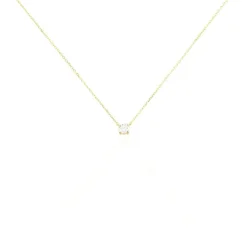 Collier Or Jaune Aphrodite Diamant Synthetique-Histoire d'Or Online