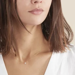 Collier Or Jaune Aphrodite Diamant Synthetique-Histoire d'Or Online