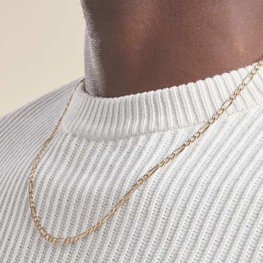 Histoire d'Or Collier Cameo Maille Alternée 1/3