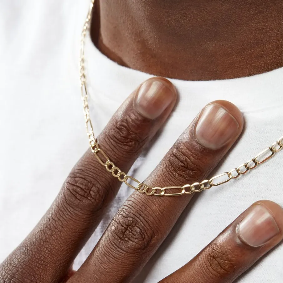 Histoire d'Or Collier Cameo Maille Alternée 1/3