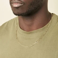 Histoire d'Or Collier Cameo Maille Alternée 1/3