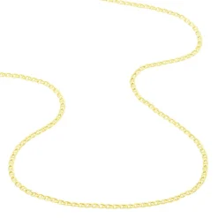Histoire d'Or Collier Or Jaune Capucin Maille Marine