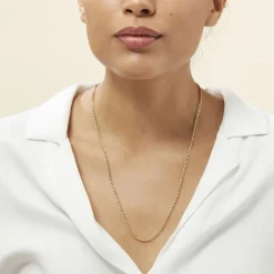 Histoire d'Or Collier Capucin Maille Marine