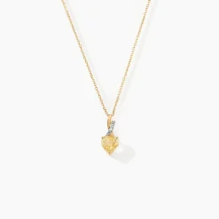 Histoire d'Or Collier Or Jaune Clothilde Citrine