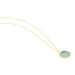 Histoire d'Or Collier Or Jaune Florica Amazonite