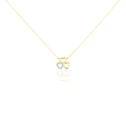 Histoire d'Or Collier Or Jaune Helisende Diamants