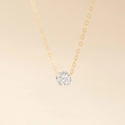 Histoire d'Or Collier Or Jaune Hepsibah Cristal