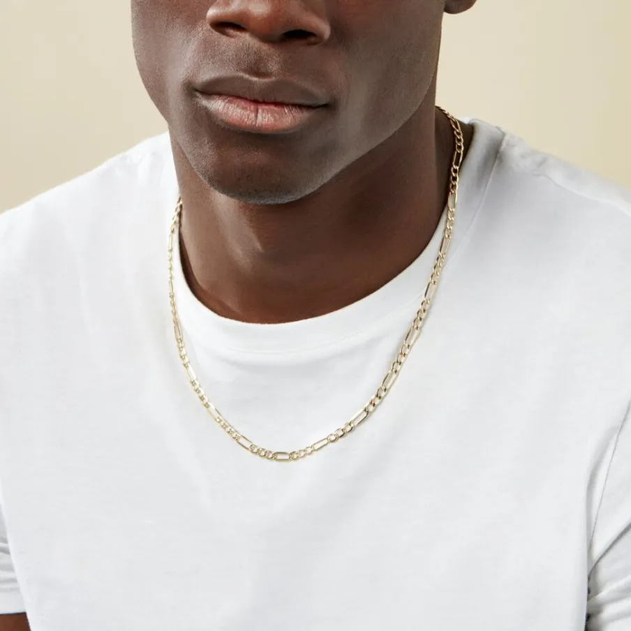 Histoire d'Or Collier Maille Alternée 1/3