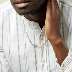 Histoire d'Or Collier Maille Alternée 1/3