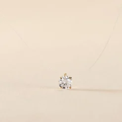 Histoire d'Or Collier Or Jaune Maiorga Oxyde De Zirconium