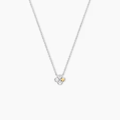 Histoire d'Or Collier Or Jaune Oxyde De Zirconium