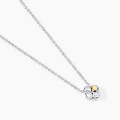 Histoire d'Or Collier Or Jaune Oxyde De Zirconium