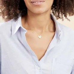 Histoire d'Or Collier Or Jaune Proxumae Nacre