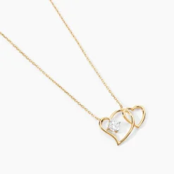 Histoire d'Or Collier Or Jaune Shiela Oxyde Central