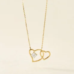 Histoire d'Or Collier Or Jaune Shiela Oxyde Central