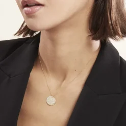 Histoire d'Or Collier Or Jaune Solie Nacre