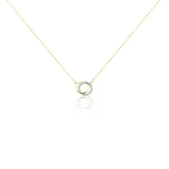 Histoire d'Or Collier Or Jaune Tresha Diamants