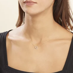 Histoire d'Or Collier Or Jaune Tresha Diamants