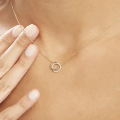 Histoire d'Or Collier Or Jaune Tresha Diamants