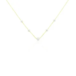 Histoire d'Or Collier Or Jaune Yolanda Perles De Culture