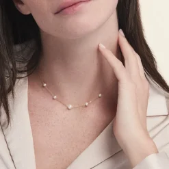 Histoire d'Or Collier Or Jaune Yolanda Perles De Culture