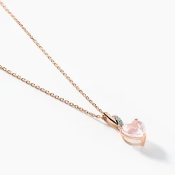 Collier Or Rose Clothilde Quartz-Histoire d'Or Discount