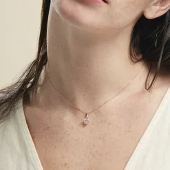 Collier Or Rose Clothilde Quartz-Histoire d'Or Discount