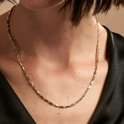 Histoire d'Or Collier Paqui Or Bicolore