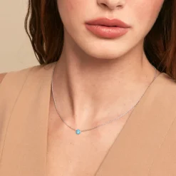 Histoire d'Or Collier Parad'eyes Argent Blanc