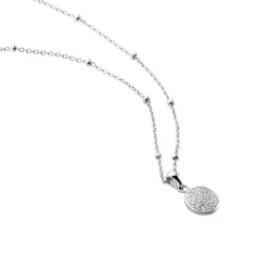 Histoire d'Or Collier Pascalin Argent Blanc Oxyde De Zirconium