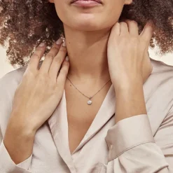 Histoire d'Or Collier Pascalin Argent Blanc Oxyde De Zirconium