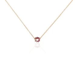 Collier Pavel Argent Rose Oxyde De Zirconium-Histoire d'Or Online