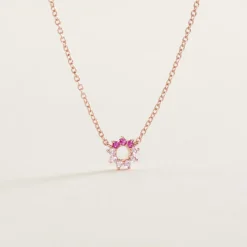 Collier Pavel Argent Rose Oxyde De Zirconium-Histoire d'Or Online