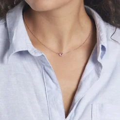 Collier Pavel Argent Rose Oxyde De Zirconium-Histoire d'Or Online