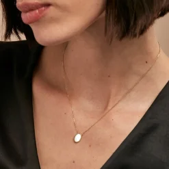 Histoire d'Or Collier Pernia Or Jaune Nacre