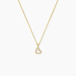 Histoire d'Or Collier Phanie Argent Jaune Oxyde De Zirconium