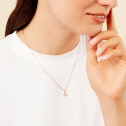 Histoire d'Or Collier Phanie Argent Jaune Oxyde De Zirconium