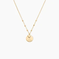 Histoire d'Or Collier Plaqué Or Fulvian Oxyde De Zirconium