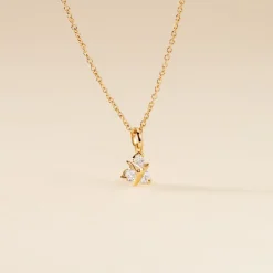 Histoire d'Or Collier Plaqué Or Jacinth Oxyde De Zirconium