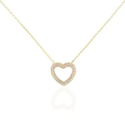 Histoire d'Or Collier Plaqué Or Jaune Xavia Oxydes De Zirconium