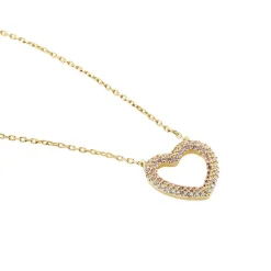 Histoire d'Or Collier Plaqué Or Jaune Xavia Oxydes De Zirconium