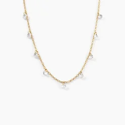 Histoire d'Or Collier Plaqué Or Oxydes De Zirconium